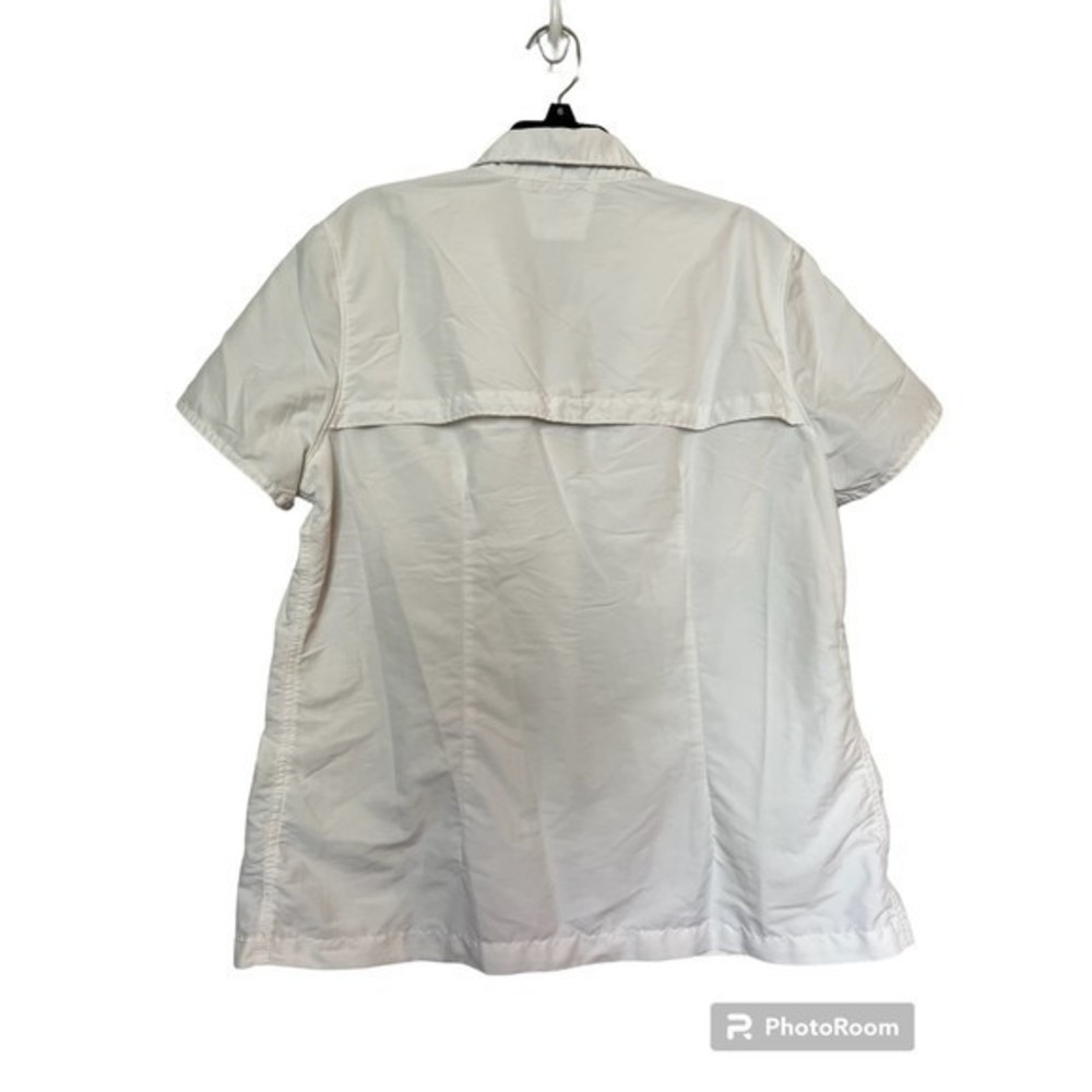 L.L. Bean white Button Up Shirt vented size S‎ - Picture 2 of 5